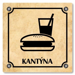 Kantýna, 118x118mm, pergamen, Kansas